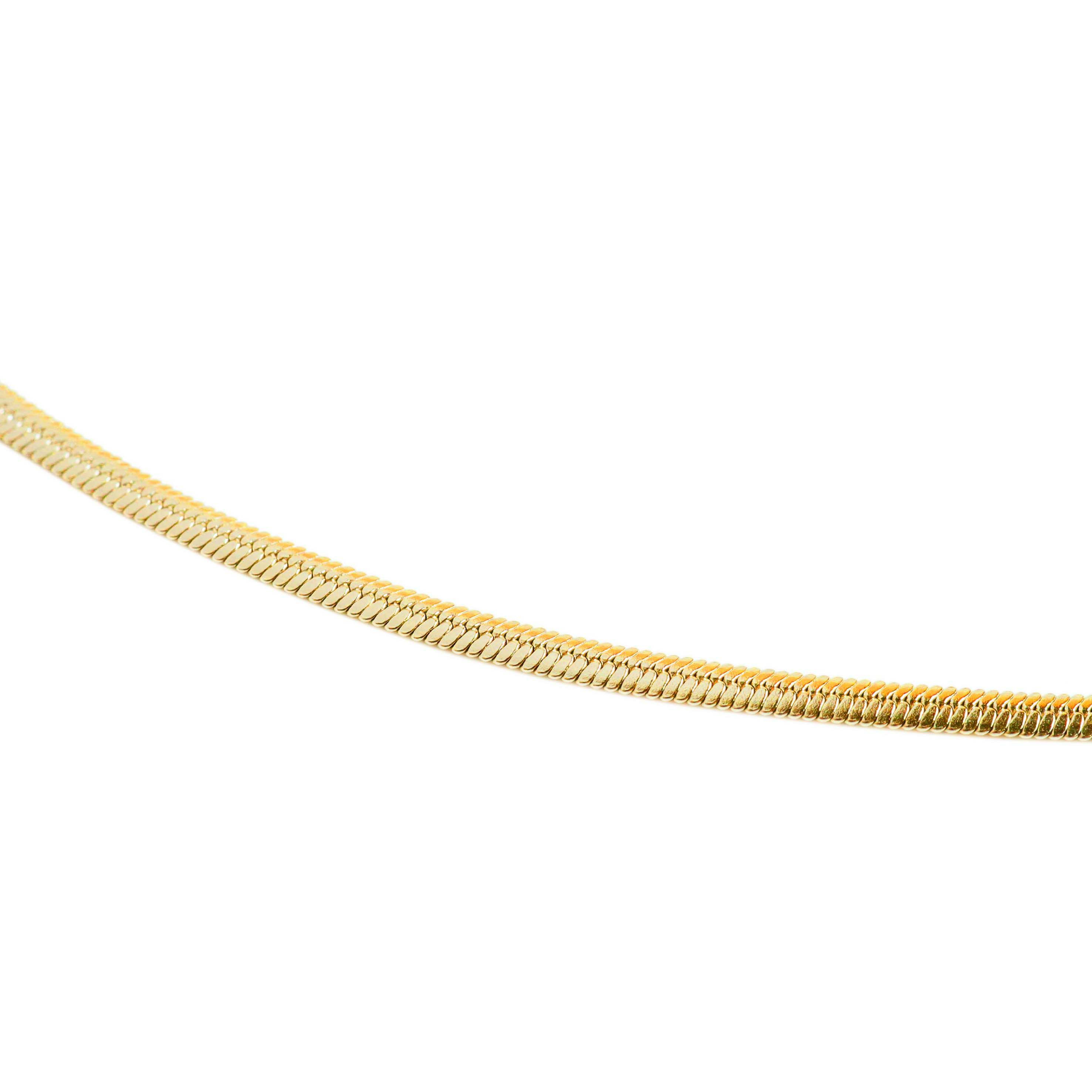 Modern Snakechain Necklace｜Metal Line/SV925 | JeRagen